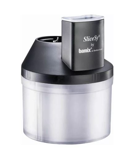 Bamix SliceSy viipalointi ja -raastinlaite, kaikkiin malleihin, musta