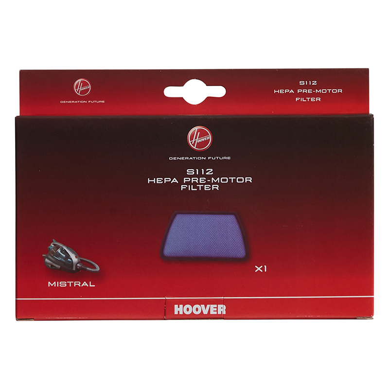 Hoover HEPA-esisuodatin S112 1kpl, Mistral-malleihin