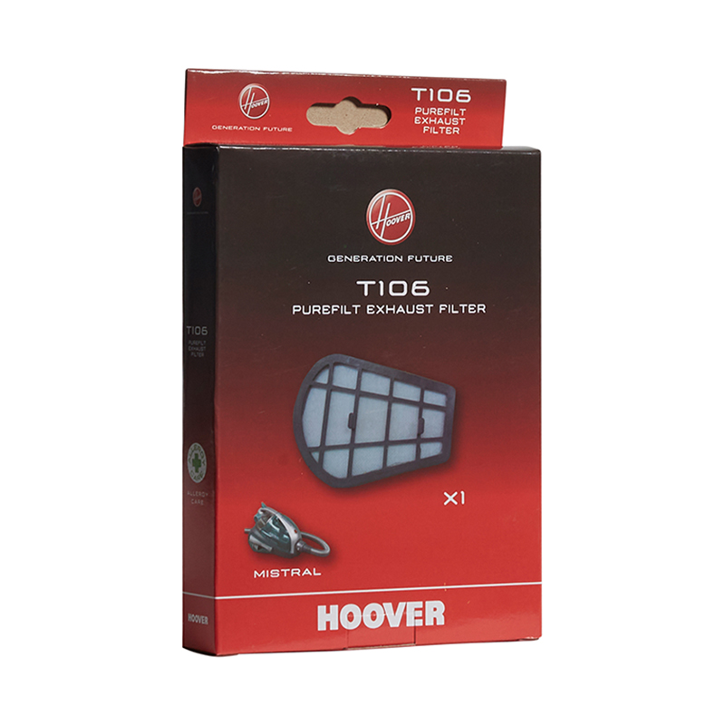 Hoover Poistoilmasuodatin T106 1kpl, Mistral-malleihin