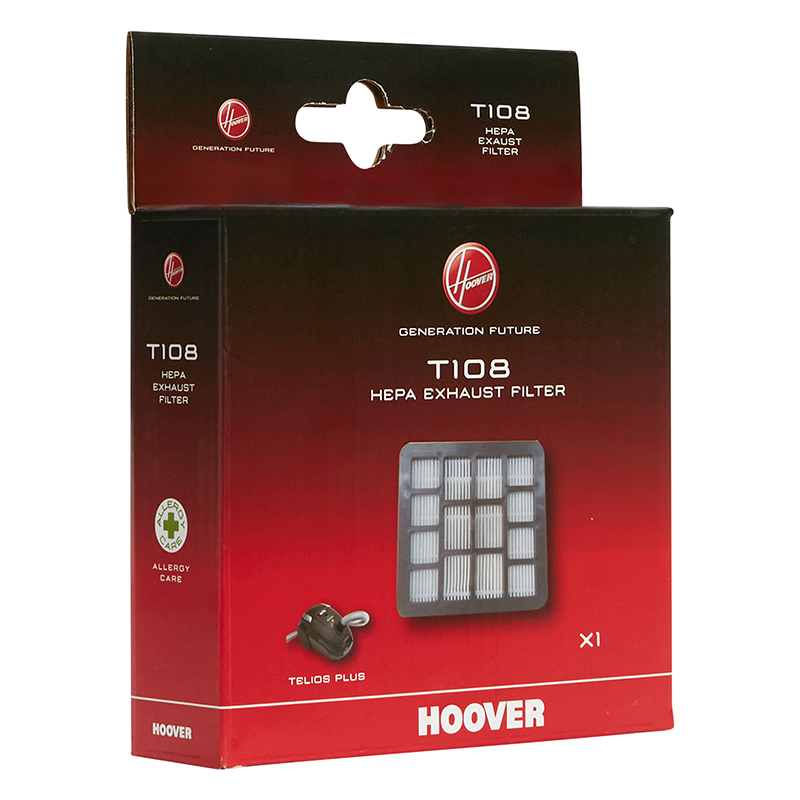 Hoover HEPA-poistoilmasuodatin T108 1kpl, Telios Plus-malleihin