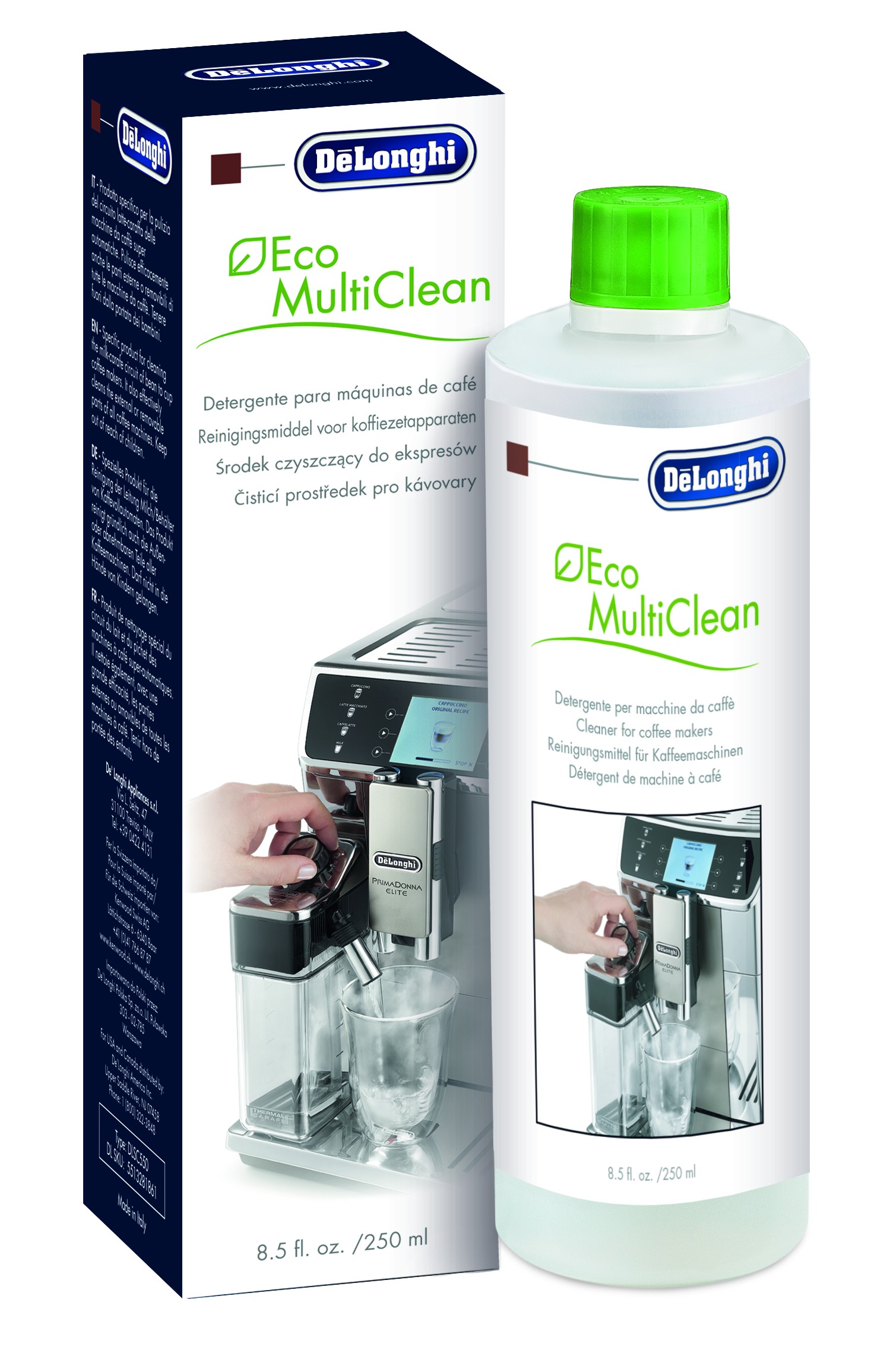 DeLonghi Eco MultiClean maitorasvan puhdistusaine