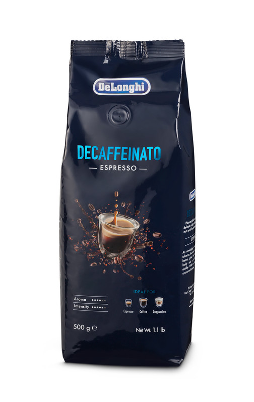 DeLonghi Kofeiiniton kahvipapu, 500g 