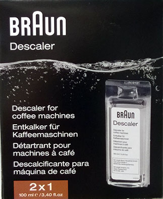 Braun Kalkinpoistoaine kahvinkeittimille 2x100 ml