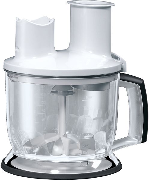 Braun Silppurikulho MQ70, 1,5L valkoinen Multiquick 5 / 7 / 9