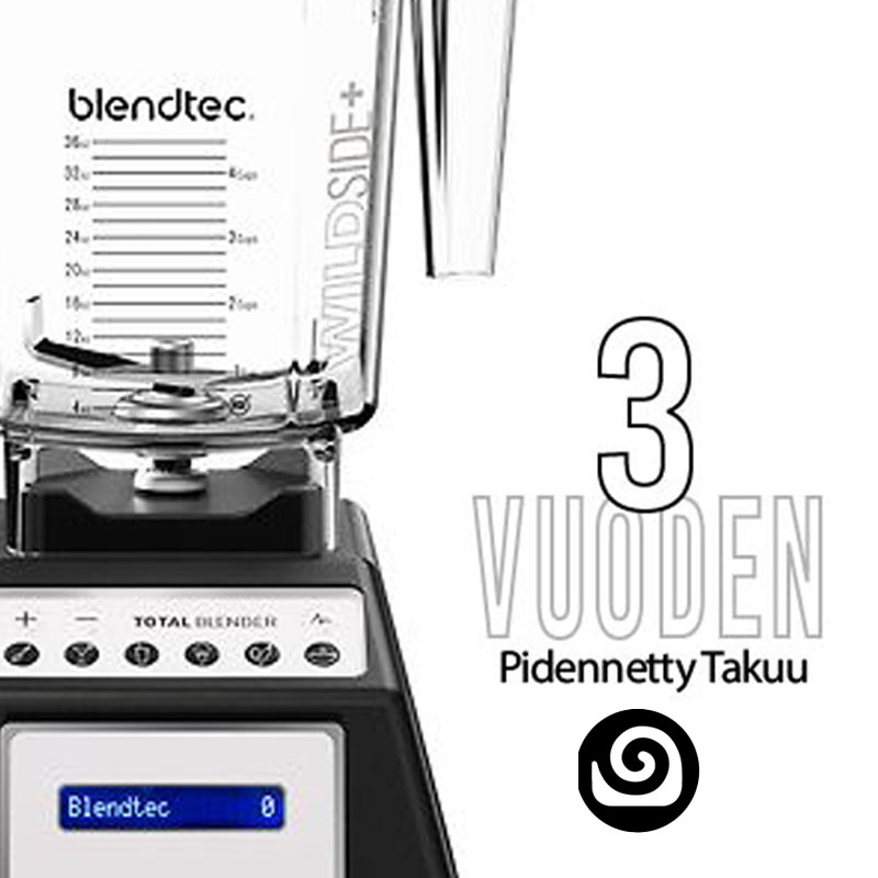 Blendtec-lisätakuu, 3 vuotta Classic 575-mallille